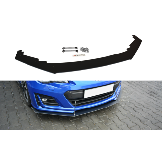 Maxton Design ABS Frontlippe V.1 für Subaru BRZ MK1 Facelift schwarz matt