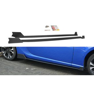 Maxton Design ABS Seitenschweller für Subaru BRZ MK1 Facelift schwarz matt