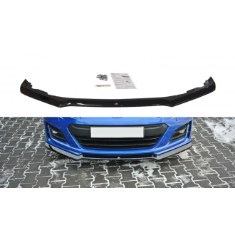 Maxton Design ABS Frontlippe V.2 für Subaru BRZ MK1 Facelift schwarz hochglanz