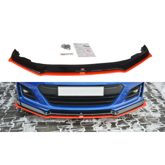 Maxton Design ABS Frontlippe für Subaru BRZ MK1 Facelift schwarz hochglanz