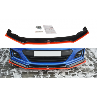 Maxton Design ABS Frontlippe für Subaru BRZ MK1 Facelift schwarz hochglanz