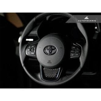 Autotecknic carbon Steering Wheel Trim for toyota supra a90 2020-up