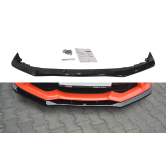 Maxton Design ABS Frontlippe V.1 für Toyota GT86 Facelift schwarz hochglanz