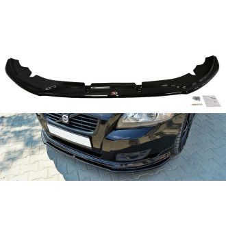 Maxton Design ABS Frontlippe V.1 für Volvo V50 schwarz hochglanz