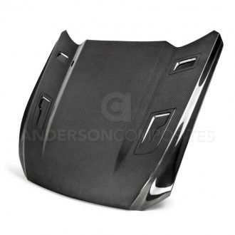 Anderson Composites carbon hood for Ford Mustang - AT