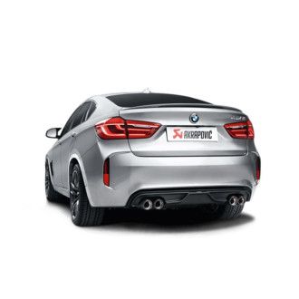 Akrapovic rear carbon fiber diffuser for X6 M (F86)