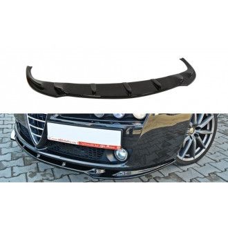 Maxton Design ABS Frontlippe V.1 für Alfa Romeo 159 schwarz hochglanz