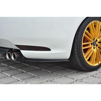 Maxton Design ABS Diffusor Seiten Eerwiterungen Flaps für Alfa Romeo GT schwarz hochglanz