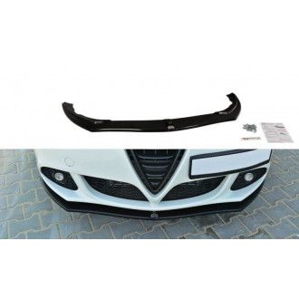 Maxton Design ABS Frontlippe V.1 für Alfa Romeo Giulietta schwarz hochglanz