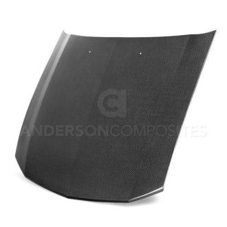 Anderson Composites Type-OE carbon fiber hood for 2005-2009 Ford Mustang