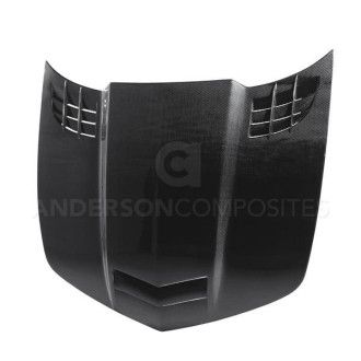 Anderson Composites Type-TTII carbon fiber hood for 2010-2013 Chevrolet Camaro