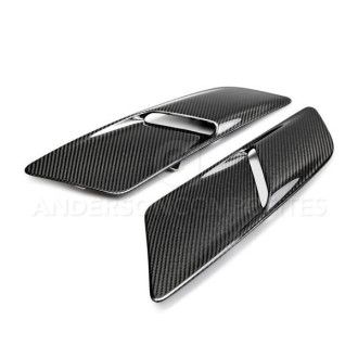 Anderson Composites Type-OE carbon fiber hood vents for 2015-2017 Ford Mustang GT