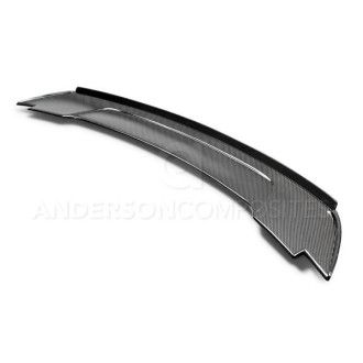 Anderson Composites Type-ST carbon fiber Track Pack style rear spoiler with wicker for 2015-2019 Ford Mustang