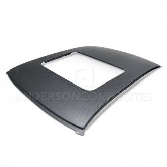 Anderson Composites Dry carbon roof replacement for 2010-2015 Chevrolet Camaro with a sunroof - * Dry carbon products are matte finish