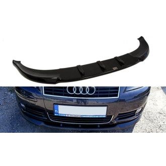 Maxton Design ABS Frontlippe für Audi A3 8P S3|RS3 Vorfacelift 2003-2005 schwarz hochglanz