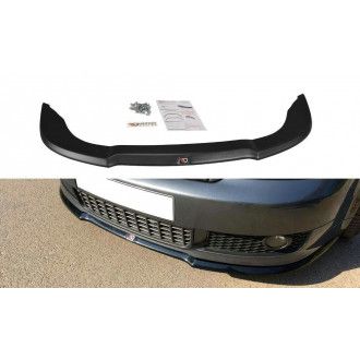 Maxton Design ABS Frontlippe V.1 für Audi A4 B6 S4|RS4 S-Line schwarz hochglanz
