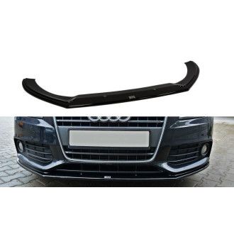 Maxton Design ABS Frontlippe V.2 für Audi A4 B8 S4|RS4 Vorfacelift schwarz hochglanz