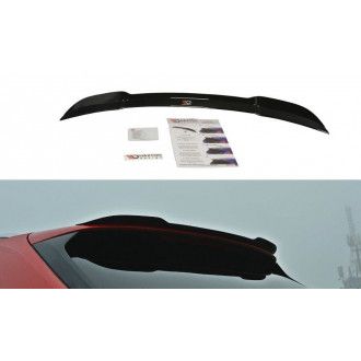 Maxton Design ABS Spoiler Aufsatz für Audi A4 B9 S4|RS4 S-Line schwarz hochglanz