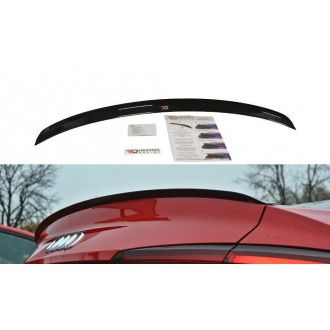 Maxton Design ABS Spoiler Aufsatz für Audi A5 F5 S5|RS5 S-Line schwarz hochglanz