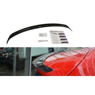 Maxton Design ABS Spoiler Aufsatz für Audi Q2 schwarz hochglanz