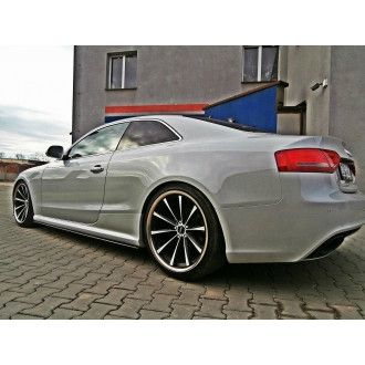 Maxton Design ABS Seitenschweller für Audi A5 8T S5|RS5 schwarz hochglanz