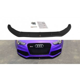 Maxton Design ABS Frontlippe für Audi A5 8T S5|RS5 schwarz hochglanz
