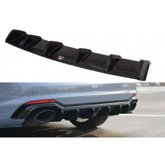 Maxton Design ABS Diffusor für Audi A5 F5 S5|RS5 Coupe schwarz hochglanz