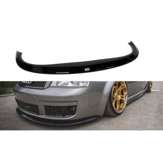 Maxton Design ABS Frontlippe für Audi A6 C5 S6|RS6 schwarz hochglanz