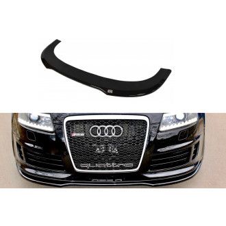 Maxton Design ABS Frontlippe für Audi A6 C6 S6|RS6 schwarz hochglanz