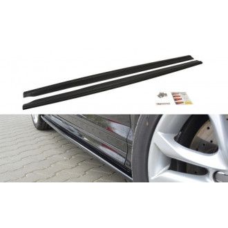 Maxton Design ABS Seitenschweller für Audi A3 8P S3|RS3 Facelift 2006-2013 schwarz hochglanz