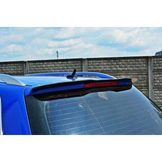 Maxton Design ABS Spoiler Aufsatz für Audi A4 B6 S4|RS4 schwarz hochglanz