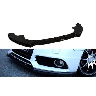 Maxton Design ABS Frontlippe für Audi A4 B8 S4|RS4 Vorfacelift schwarz hochglanz