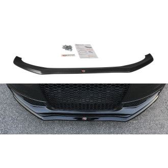 Maxton Design ABS Frontlippe V.1 für Audi A4 B8 S4|RS4 Facelift schwarz hochglanz