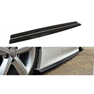 Maxton Design ABS Seitenschweller für Audi TT 8J schwarz hochglanz