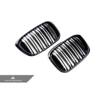Autotecknic ABS Front Grilles for BMW x3|x4 g01|g02 glazing black pre LCI