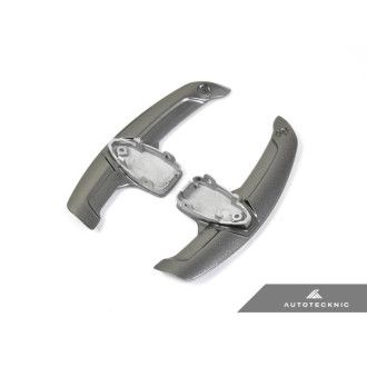 Autotecknic Aluminum Paddles for mercedes benz kein amg steel grey
