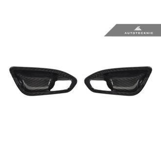 Autotecknic dry carbon inner door handle cover for BMW 1er|2er F20|F22|F87 M2 without ambience light gloss