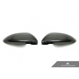 AutoTecknic Carbon Fiber Replacement Mirror Covers - Volkswagen Golf/ Golf R/ GTI MK7-Second-Choice