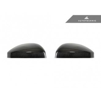 AutoTecknic replacement carbon mirror caps for Audi 8S MK3 TT/TTS 2015-2017 | 4S MK2 R8 2016-2018 with Side Assist-Second Choice