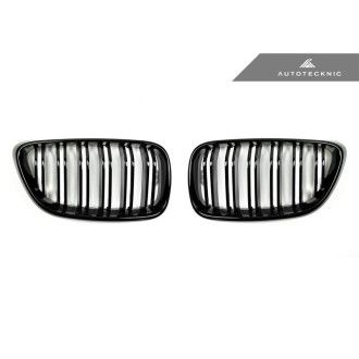 AutoTecknic Glazing Black Dual-Slats Front Grilles - F22 2-Series