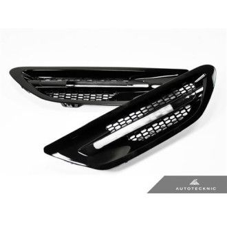 AutoTecknic Glazing Black Fender Grille -F10 M5