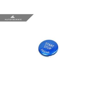 AUTOTECKNIC ROYAL BLUE START STOP BUTTON - BMW E-CHASSIS VEHICLES