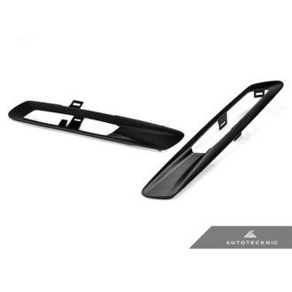 AutoTecknic Stealth Black Fender Light Trim - F10 5 Series (do not fit vehicle with parking assistance package)