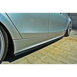 Maxton Design ABS Seitenschweller für BMW 1er E81|E82|E87|E88 schwarz hochglanz