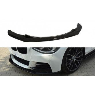 Maxton Design ABS Frontlippe für BMW 1er F20|F21 M-Paket Vorfacelift schwarz hochglanz