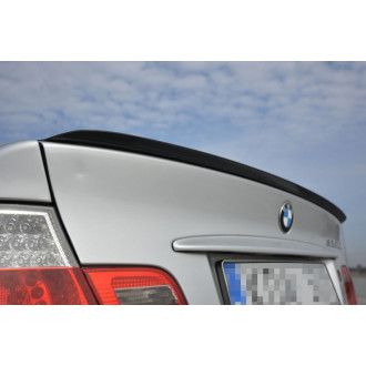 Maxton Design ABS Spoiler Aufsatz für BMW 3er E46 M3 Vorfacelift Coupe schwarz hochglanz