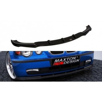 Maxton Design ABS Frontlippe für BMW 3er E46 M3 schwarz hochglanz