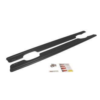 Maxton Design ABS Seitenschweller für BMW 3er E46 M3 Coupe schwarz hochglanz