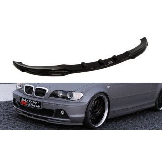 Maxton Design ABS Frontlippe für BMW 3er E46 M3 Facelift Coupe schwarz hochglanz