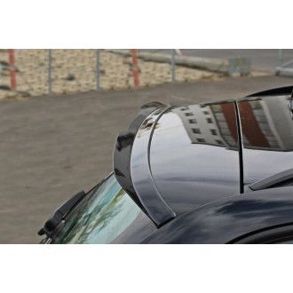 Maxton Design ABS Spoiler Aufsatz für BMW 3er E91 M3 M-Paket Facelift schwarz hochglanz